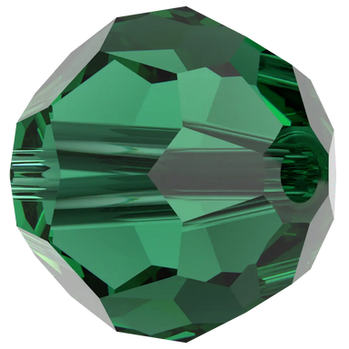 Swarovski Crystal Beads Round (5000) Majestic Green - Bluestreak Crystals
