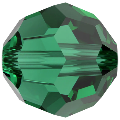 Swarovski Crystal Beads Round (5000) Majestic Green - Bluestreak Crystals