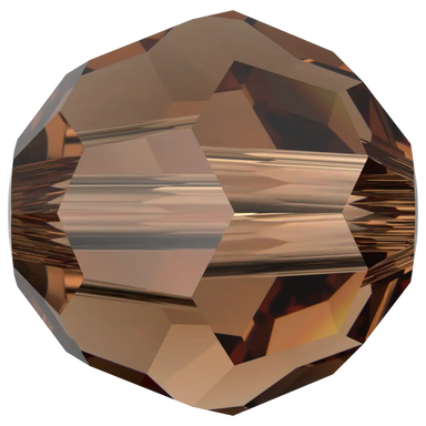 Serinity Crystal Beads Round (5000) Smoked Topaz - Bluestreak Crystals
