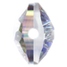 Serinity Crystal Beads Thin Round (5034) Crystal AB - Bluestreak Crystals