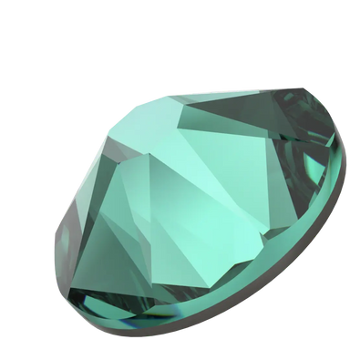 Serinity Flat Back Crystals Non Hotfix (2000, 2058 & 2088) Caribbean Green - Bluestreak Crystals