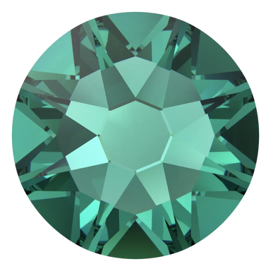 Serinity Flat Back Crystals Non Hotfix (2000, 2058 & 2088) Caribbean Green - Bluestreak Crystals