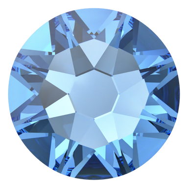 Serinity Flat Back Crystals Non Hotfix (2000, 2058 & 2088) Cool Blue - Bluestreak Crystals