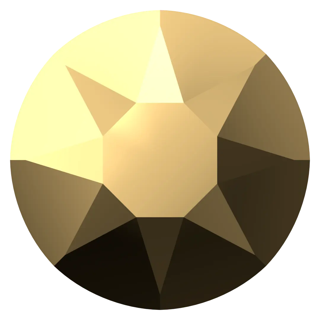 Serinity Flat Back Crystals Non Hotfix (2000, 2058 & 2088) Crystal Aurum - Bluestreak Crystals