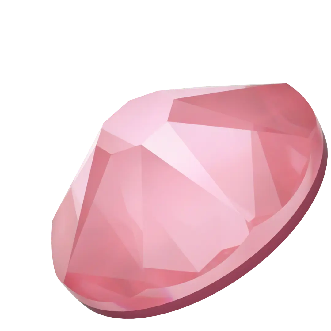 Serinity Flat Back Crystals Non Hotfix (2000, 2058 & 2088) Crystal Dahlia Ignite UNFOILED - Bluestreak Crystals