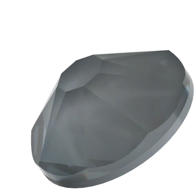 Serinity Flat Back Crystals Non Hotfix (2000, 2058 & 2088) Crystal Dark Grey Ignite UNFOILED - Bluestreak Crystals