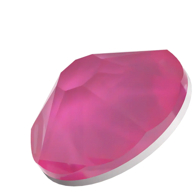Serinity Flat Back Crystals Non Hotfix (2000, 2058 & 2088) Crystal Electric Pink Ignite UNFOILED - Bluestreak Crystals