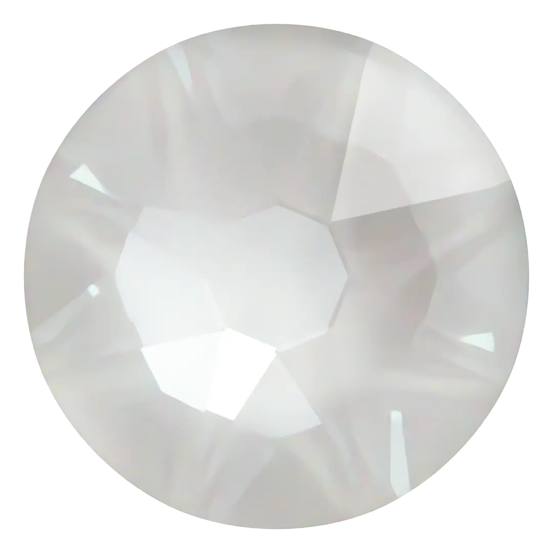 Serinity Flat Back Crystals Non Hotfix (2000, 2058 & 2088) Crystal Electric White Ignite UNFOILED - Bluestreak Crystals