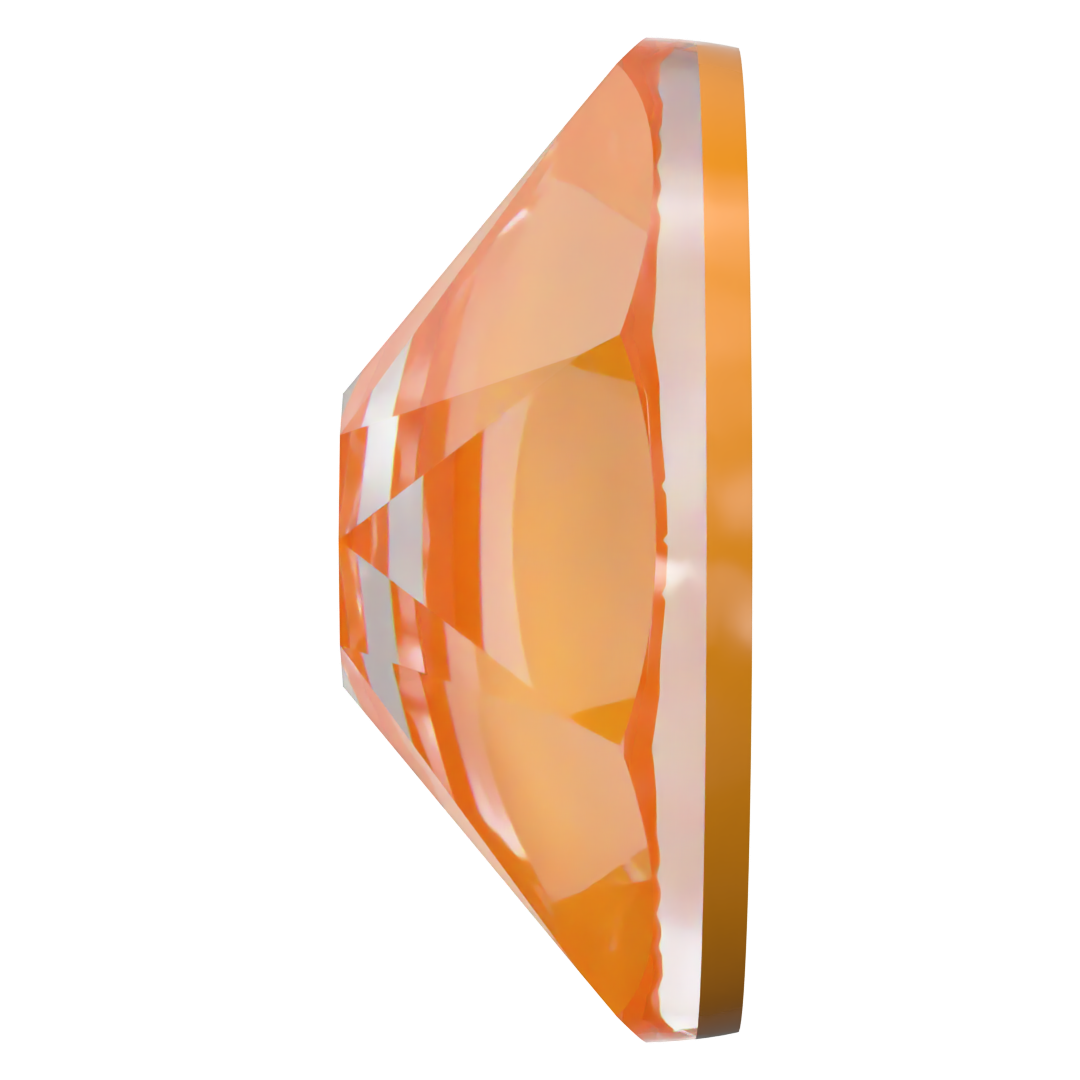 Serinity Flat Back Crystals Non Hotfix (2000, 2058 & 2088) Crystal Mango Ignite UNFOILED - Bluestreak Crystals