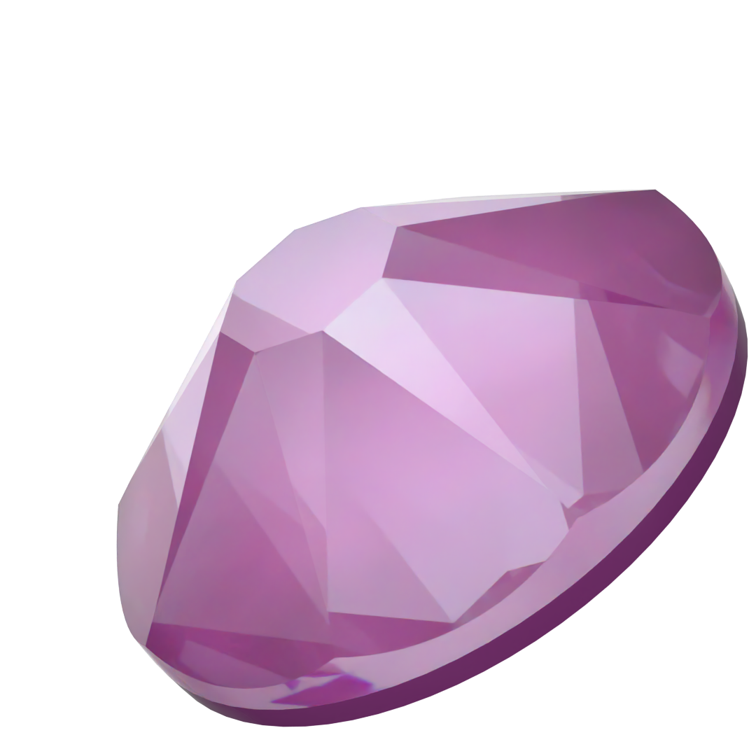 Serinity Flat Back Crystals Non Hotfix (2000, 2058 & 2088) Crystal Orchid Ignite UNFOILED - Bluestreak Crystals