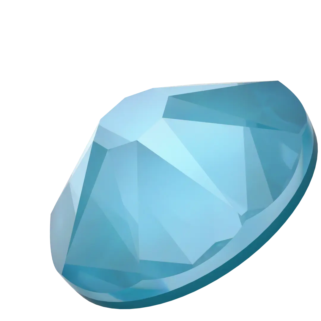 Serinity Flat Back Crystals Non Hotfix (2000, 2058 & 2088) Crystal Teal Ignite UNFOILED - Bluestreak Crystals