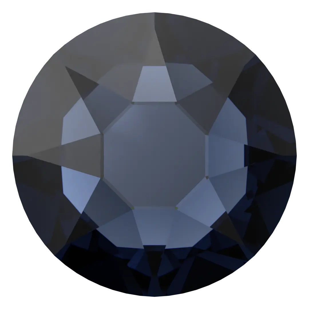 Serinity Flat Back Crystals Non Hotfix (2000, 2058 & 2088) Dark Indigo - Bluestreak Crystals