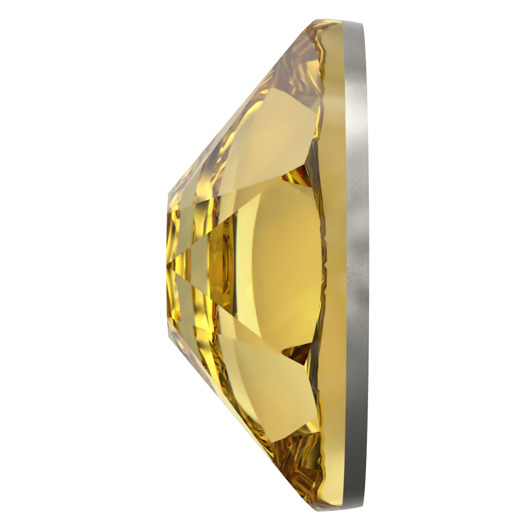 Serinity Flat Back Crystals Non Hotfix (2000, 2058 & 2088) Dark Jonquil - Bluestreak Crystals