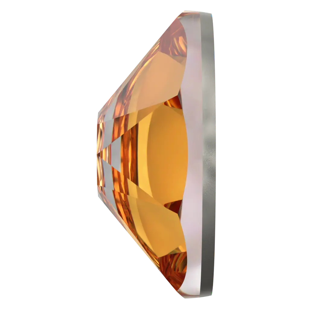 Serinity Flat Back Crystals Non Hotfix (2000, 2058 & 2088) Dark Orange - Bluestreak Crystals