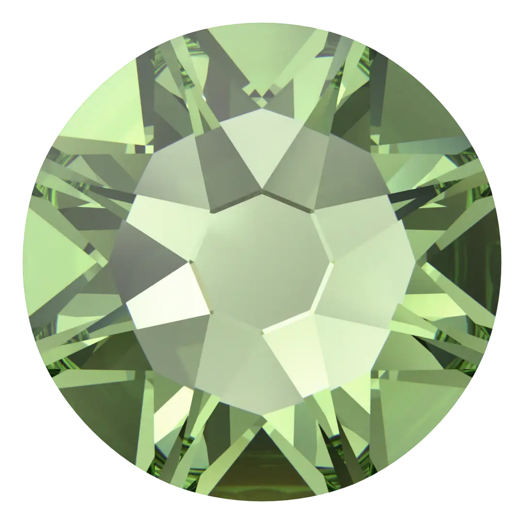 Serinity Flat Back Crystals Non Hotfix (2000, 2058 & 2088) Dark Peridot - Bluestreak Crystals