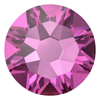 Serinity Flat Back Crystals Non Hotfix (2000, 2058 & 2088) Dark Rose - Bluestreak Crystals