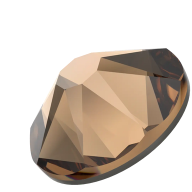 Serinity Flat Back Crystals Non Hotfix (2000, 2058 & 2088) Light Smoked Topaz - Bluestreak Crystals