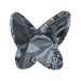 Serinity Flat Back Crystals Non Hotfix Butterfly (2854) Crystal Silver Night - Bluestreak Crystals