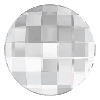 Serinity Flat Back Crystals Non Hotfix Chessboard Circle (2035) Crystal CAL V SI - Bluestreak Crystals