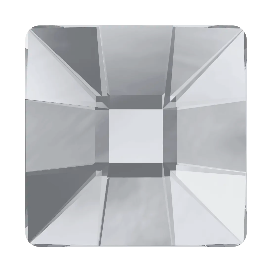 Serinity Flat Back Crystals Non Hotfix Classic Square (2483) Crystal CAL V SI - Bluestreak Crystals