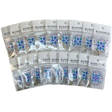 Serinity Flat Back Crystals Non Hotfix Crystal Collection - Bluestreak Crystals