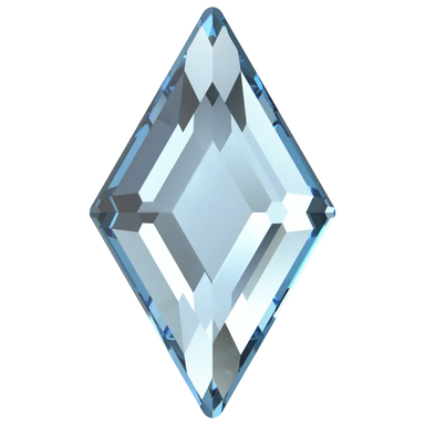 Serinity Flat Back Crystals Non Hotfix Diamond (2773) Aquamarine - Bluestreak Crystals