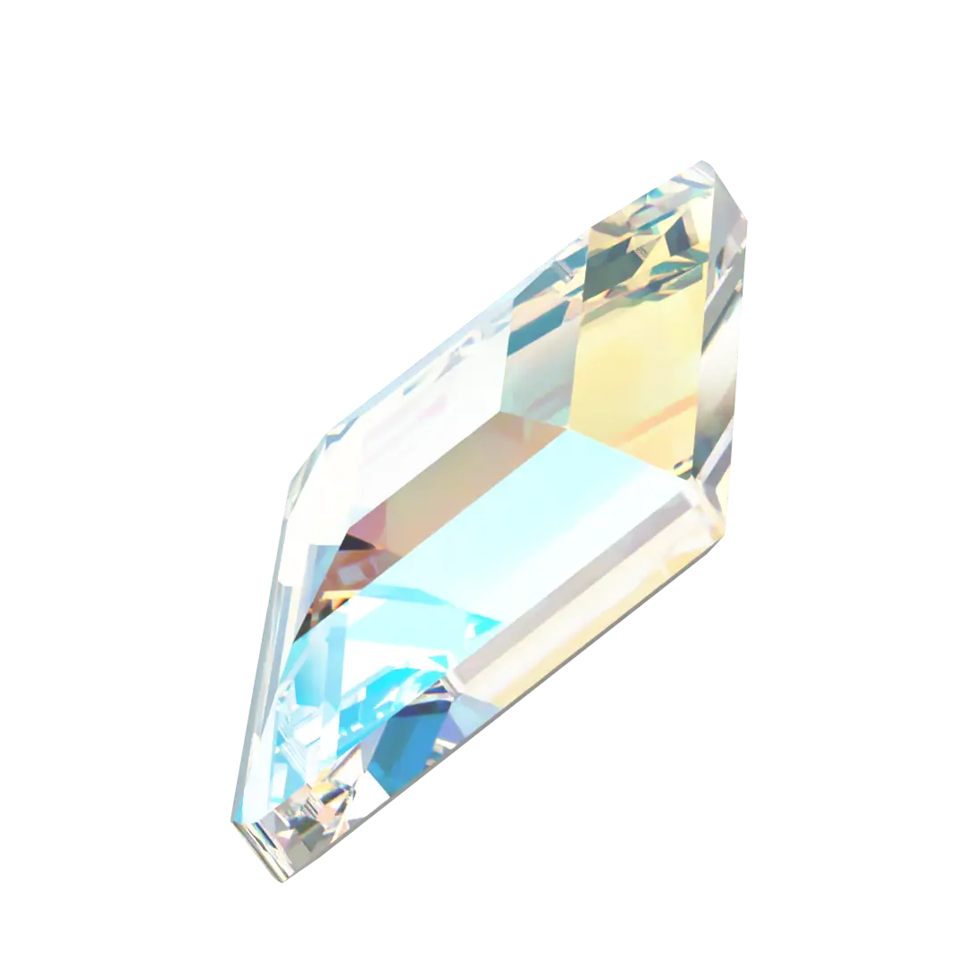 Serinity Flat Back Crystals Non Hotfix Diamond (2773) Crystal Shimmer - Bluestreak Crystals