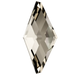 Serinity Flat Back Crystals Non Hotfix Diamond (2773) Crystal Silver Shade - Bluestreak Crystals