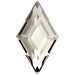 Serinity Flat Back Crystals Non Hotfix Diamond (2773) Crystal Silver Shade - Bluestreak Crystals