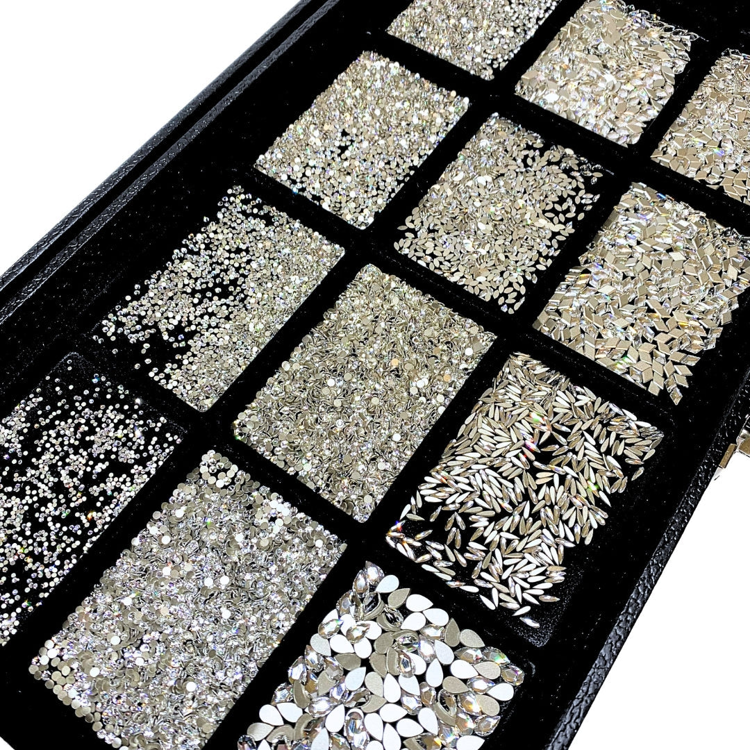 Serinity Flat Back Crystals Non Hotfix Dream Mix Ultimate - Bluestreak Crystals