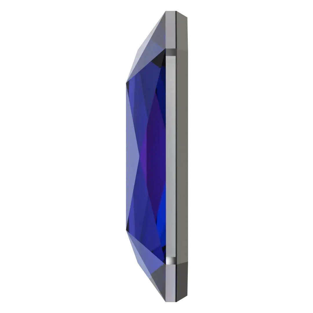 Serinity Flat Back Crystals Non Hotfix Emerald Cut (2602) Crystal Bermuda Blue - Bluestreak Crystals