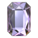 Serinity Flat Back Crystals Non Hotfix Emerald Cut (2602) Crystal Vitrail Light - Bluestreak Crystals