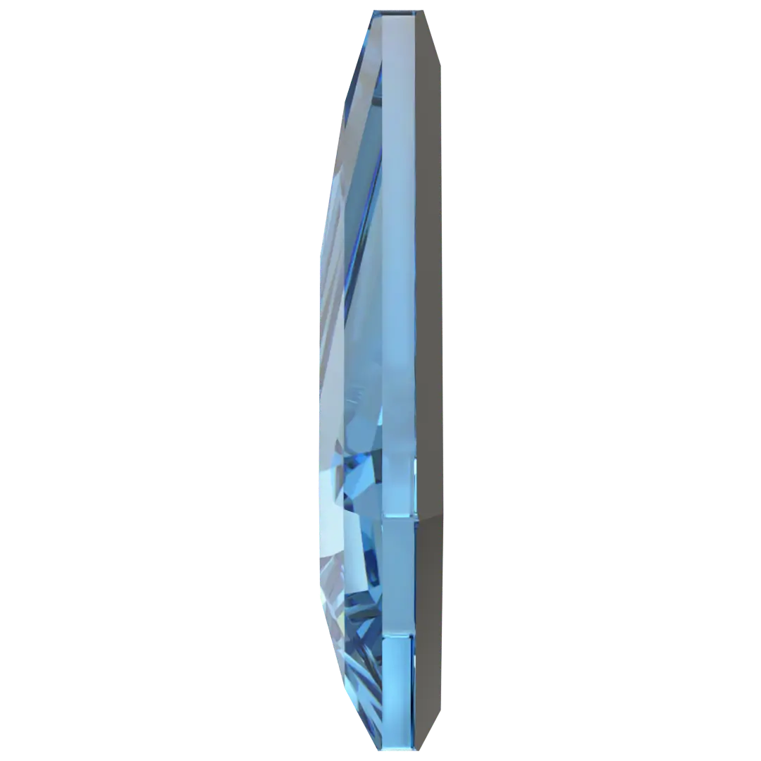 Serinity Flat Back Crystals Non Hotfix Kite (2771) Aquamarine - Bluestreak Crystals