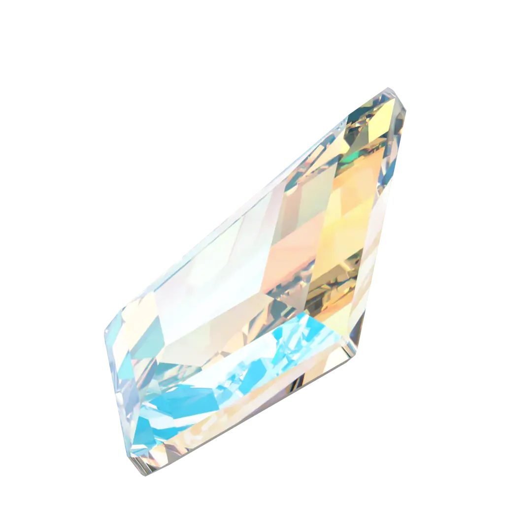 Serinity Flat Back Crystals Non Hotfix Kite (2771) Crystal Shimmer - Bluestreak Crystals