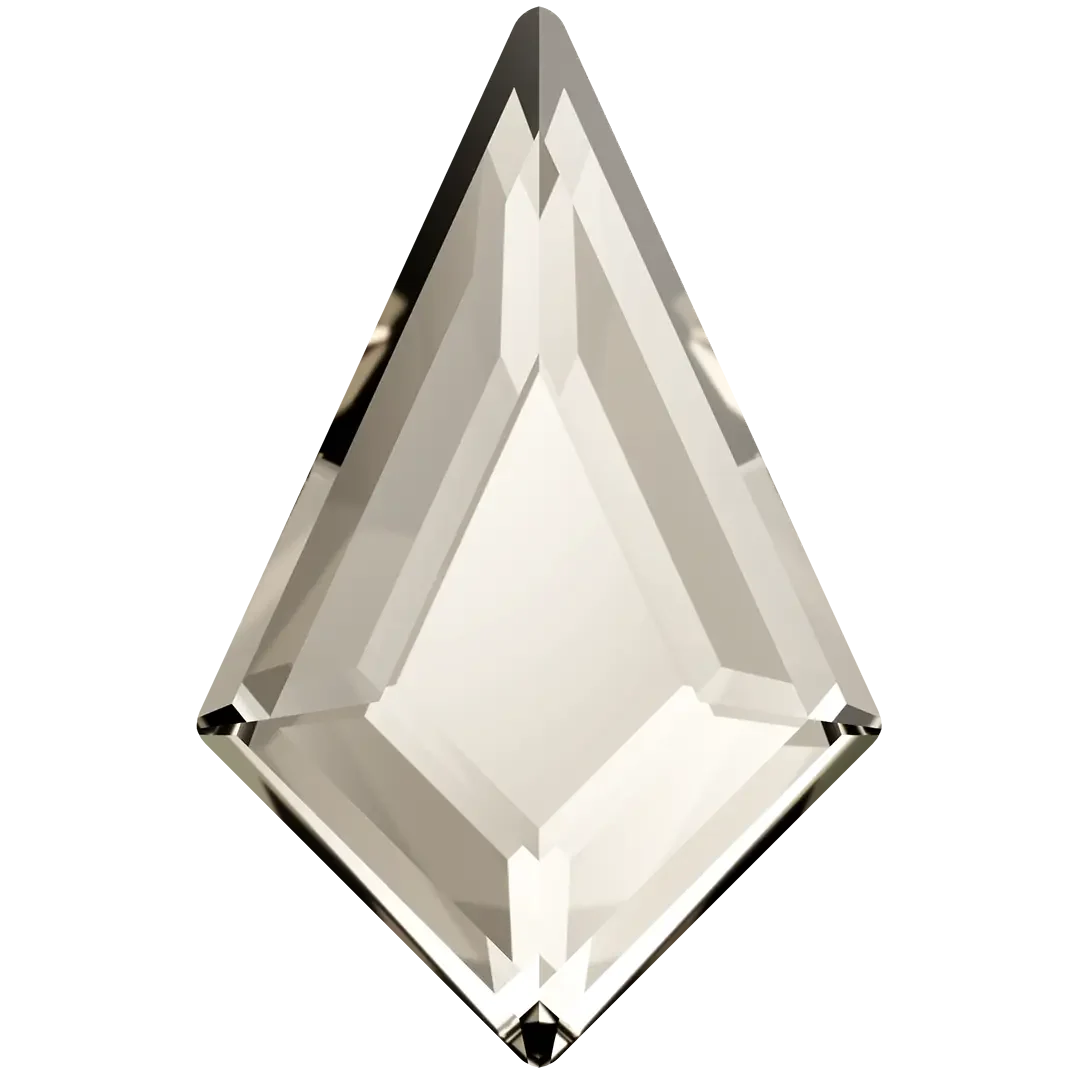 Serinity Flat Back Crystals Non Hotfix Kite (2771) Crystal Silver Shade - Bluestreak Crystals