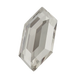 Serinity Flat Back Crystals Non Hotfix Large Hexagon (2776) Crystal Silver Shade - Bluestreak Crystals