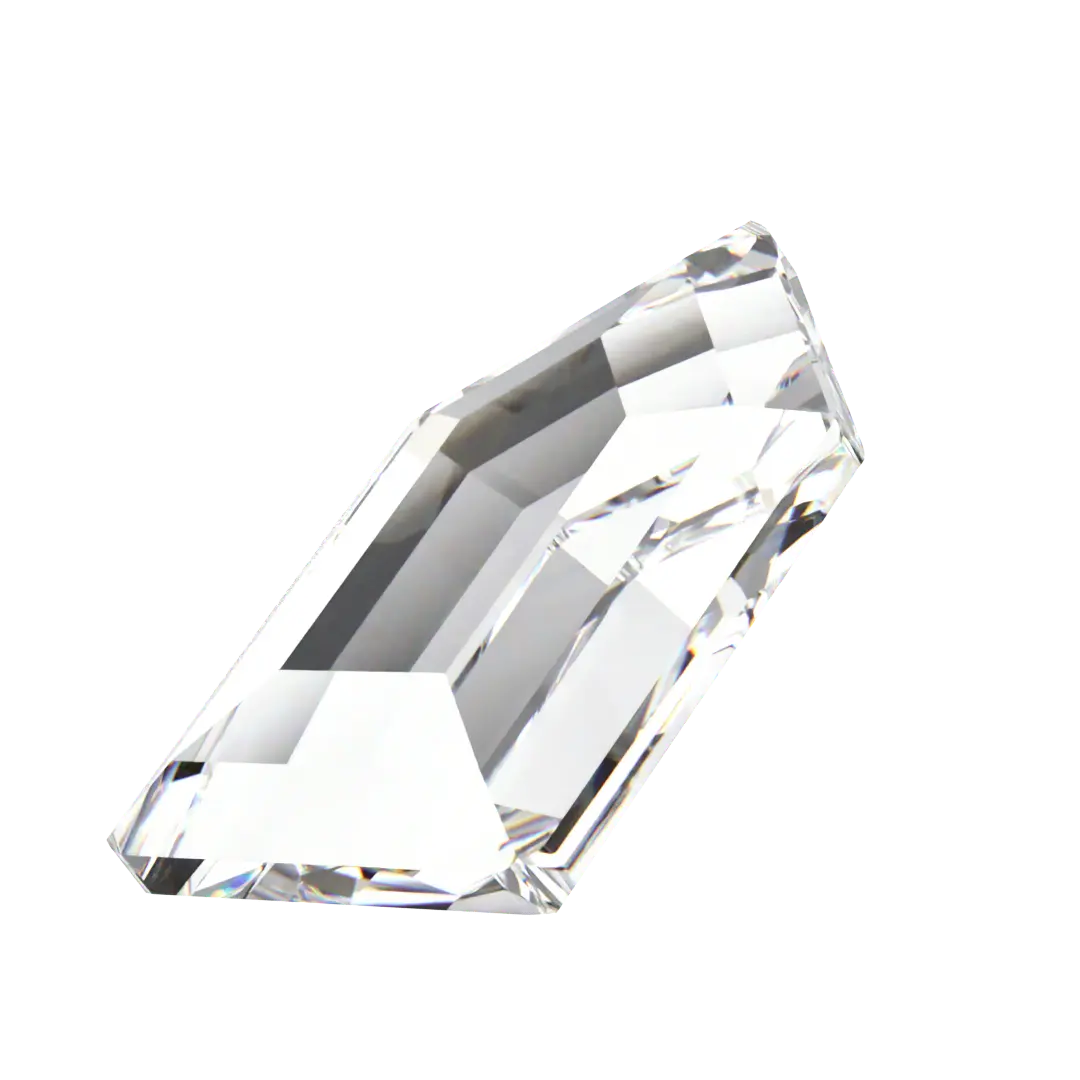 Serinity Flat Back Crystals Non Hotfix Large Pentagon (2774) Crystal - Bluestreak Crystals