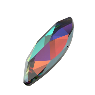Serinity Flat Back Crystals Non Hotfix Marquise (2201) Crystal Vitrail Medium - Bluestreak Crystals