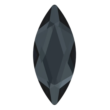 Serinity Flat Back Crystals Non Hotfix Marquise (2201) Graphite - Bluestreak Crystals