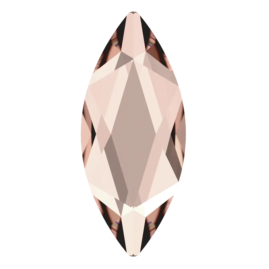 Serinity Flat Back Crystals Non Hotfix Marquise (2201) Vintage Rose - Bluestreak Crystals