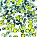 Serinity Flat Back Crystals Non Hotfix Mix Palm Green - Bluestreak Crystals