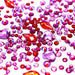 Serinity Flat Back Crystals Non Hotfix Mix Valentines - Bluestreak Crystals
