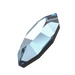 Serinity Flat Back Crystals Non Hotfix Navette (2200) Aquamarine - Bluestreak Crystals