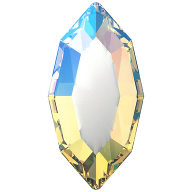 Serinity Flat Back Crystals Non Hotfix Navette (2200) Crystal Shimmer - Bluestreak Crystals