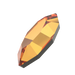 Serinity Flat Back Crystals Non Hotfix Navette (2200) Dark Orange - Bluestreak Crystals