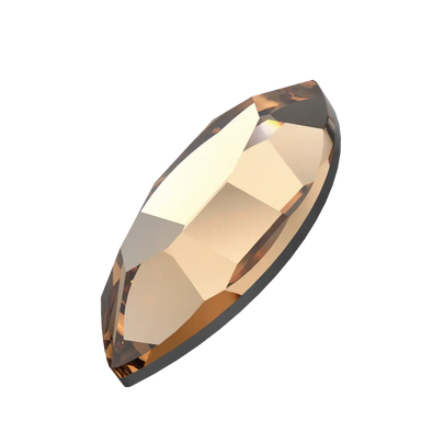Serinity Flat Back Crystals Non Hotfix Navette (2200) Light Colorado Topaz - Bluestreak Crystals