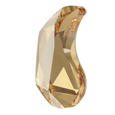 Serinity Flat Back Crystals Non Hotfix Paisley X (2364) Crystal Golden Shadow - Bluestreak Crystals