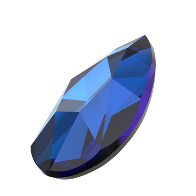 Serinity Flat Back Crystals Non Hotfix Pear (2303) Crystal Bermuda Blue - Bluestreak Crystals