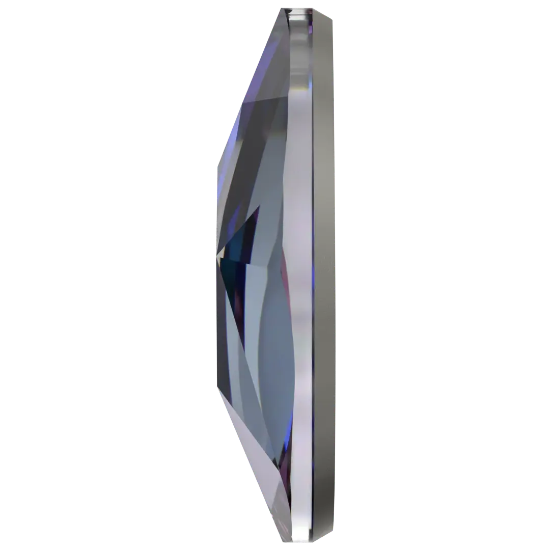 Serinity Flat Back Crystals Non Hotfix Pear (2303) Crystal Heliotrope - Bluestreak Crystals