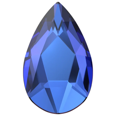 Serinity Flat Back Crystals Non Hotfix Pear (2303) Crystal Heliotrope - Bluestreak Crystals